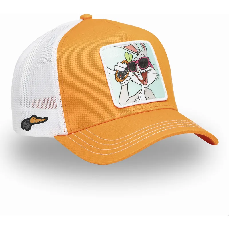 siltovka-zaoblena-oranzova-snapback-loo11-bug2-bugs-bunny-looney-tunes-capslab