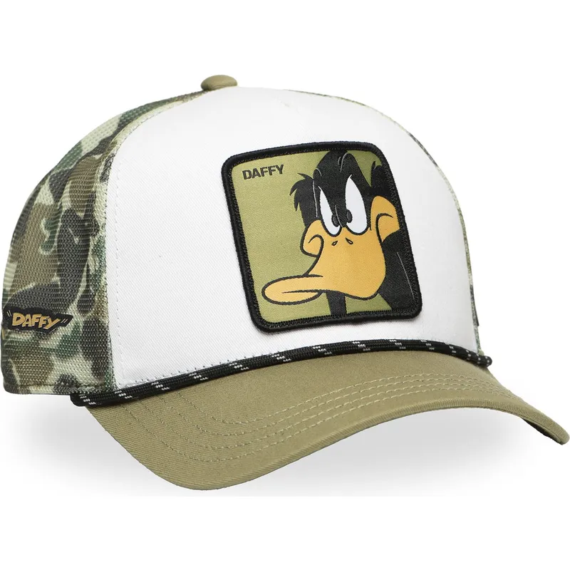 trucker-cap-weiss-und-camouflage-duffy-duck-loo11-cam-looney-tunes-von-capslab