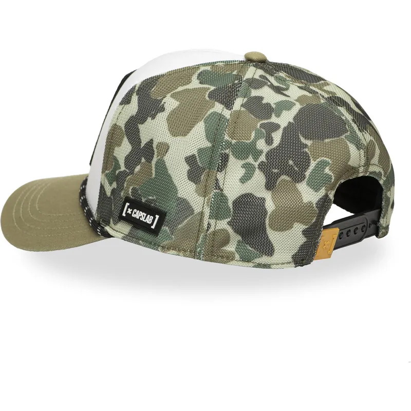trucker-cap-weiss-und-camouflage-duffy-duck-loo11-cam-looney-tunes-von-capslab