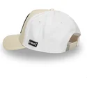 capslab-curved-brim-daffy-duck-loo11-daf2-looney-tunes-beige-and-white-snapback-cap