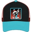 schwarze-und-blaue-trucker-kappe-marvin-der-marsianer-loo11-mar-looney-tunes-von-capslab