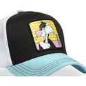 capslab-sylvester-loo11-syl-looney-tunes-black-white-and-blue-trucker-hat