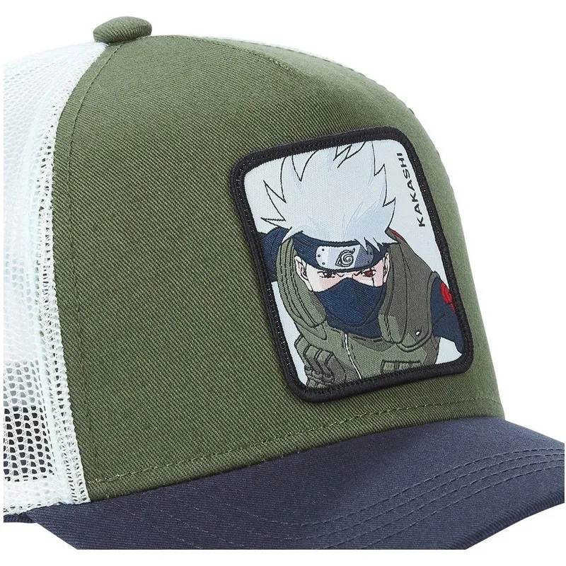 grune-weisse-und-blaue-trucker-kappe-fur-jungen-kakashi-hatake-kidkak1-naruto-von-capslab
