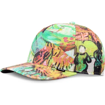 Καπέλο curved πολύχρωμο snapback TrueFit Painting της Djinns