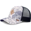 siltovka-zaoblena-tmavomodra-snapback-hft-deer-pattern-djinns