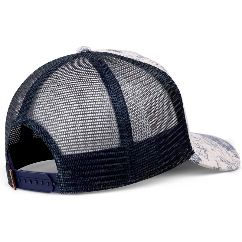 siltovka-zaoblena-tmavomodra-snapback-hft-deer-pattern-djinns
