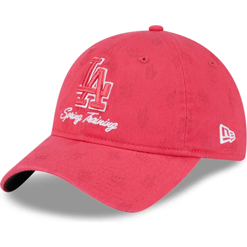 cap-zaoblena-pink-adjustable-strap-9twenty-pattern-spring-training-fan-pack-2025-los-angeles-dodgers-mlb-new-era cap-zaoblena-pink-adjustable-strap-9twenty-pattern-spring-training-fan-pack-2025-los-angeles-dodgers-mlb-new-era