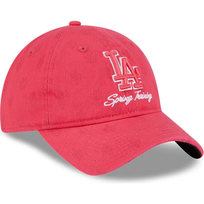 cap-zaoblena-pink-adjustable-strap-9twenty-pattern-spring-training-fan-pack-2025-los-angeles-dodgers-mlb-new-era cap-zaoblena-pink-adjustable-strap-9twenty-pattern-spring-training-fan-pack-2025-los-angeles-dodgers-mlb-new-era