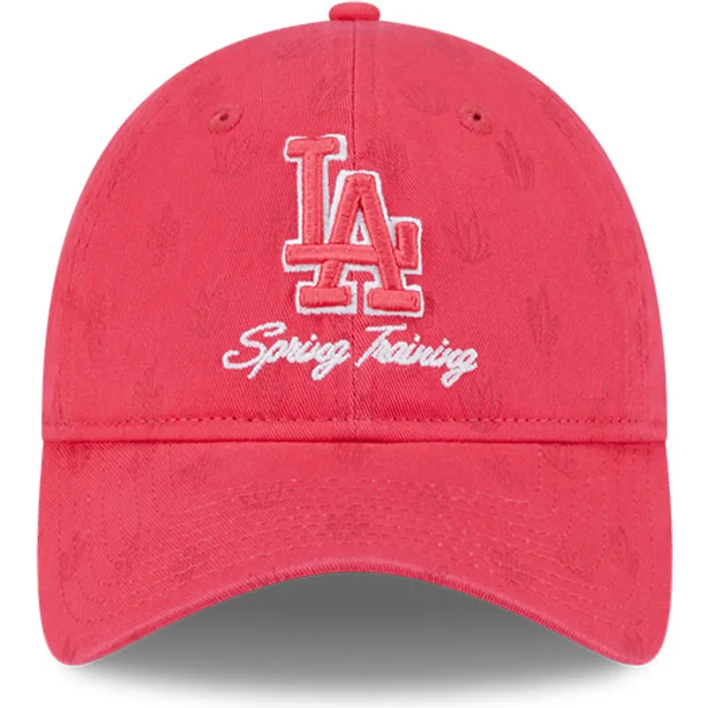 cap-zaoblena-pink-adjustable-strap-9twenty-pattern-spring-training-fan-pack-2025-los-angeles-dodgers-mlb-new-era cap-zaoblena-pink-adjustable-strap-9twenty-pattern-spring-training-fan-pack-2025-los-angeles-dodgers-mlb-new-era