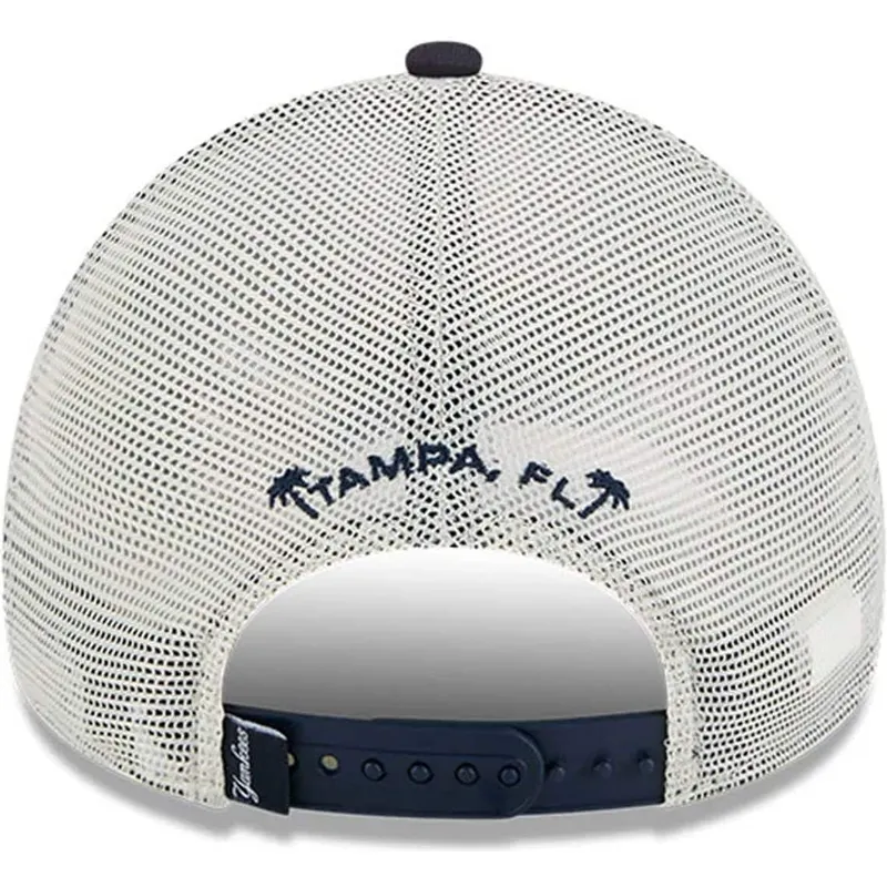 siltovka-zaoblena-tmavomodra-snapback-9forty-a-frame-patch-spring-training-fan-pack-2025-new-york-yankees-mlb-new-era