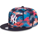 new-york-yankees-mlb-new-era-9fifty-bedrucktes-spring-training-fan-pack-2025-mehrfarbige-snapback-flat-cap