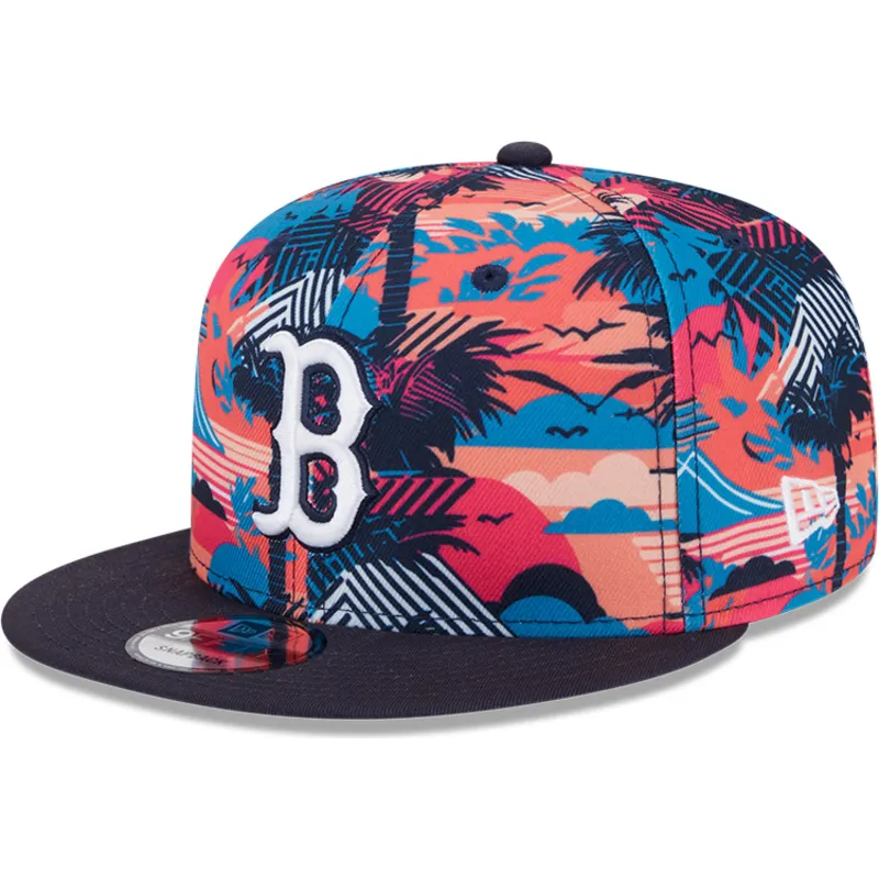siltovka-rovna-viacfarebna-snapback-9fifty-printed-spring-training-fan-pack-2025-boston-red-sox-mlb-new-era