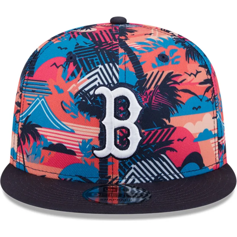 siltovka-rovna-viacfarebna-snapback-9fifty-printed-spring-training-fan-pack-2025-boston-red-sox-mlb-new-era