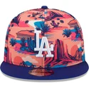 siltovka-rovna-viacfarebna-snapback-9fifty-printed-spring-training-fan-pack-2025-los-angeles-dodgers-mlb-new-era