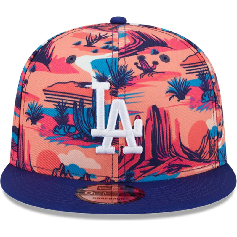 siltovka-rovna-viacfarebna-snapback-9fifty-printed-spring-training-fan-pack-2025-los-angeles-dodgers-mlb-new-era