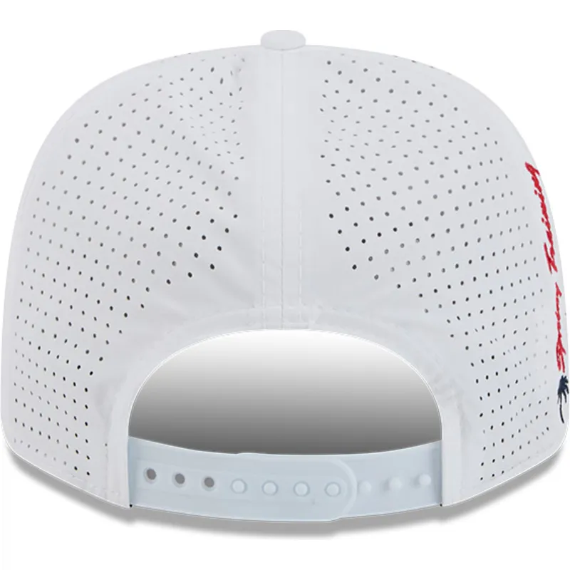 weisse-trucker-cap-9seventy-perf-spring-training-fan-pack-2025-der-boston-red-sox-mlb-von-new-era