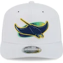 siltovka-zaoblena-biely-snapback-9seventy-perf-spring-training-fan-pack-2025-tampa-bay-rays-mlb-new-era