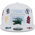 new-era-flat-brim-9fifty-scatter-spring-training-fan-pack-2025-mlb-grapefruit-league-logo-white-snapback-cap