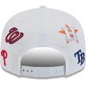 siltovka-rovna-biely-snapback-9fifty-scatter-spring-training-fan-pack-2025-mlb-new-era