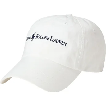 Cap zaoblená white adjustable strap Polo Ralph Lauren