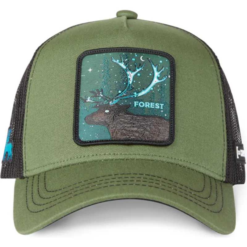 cap-zaoblena-green-snapback-deer-beasts-capslab