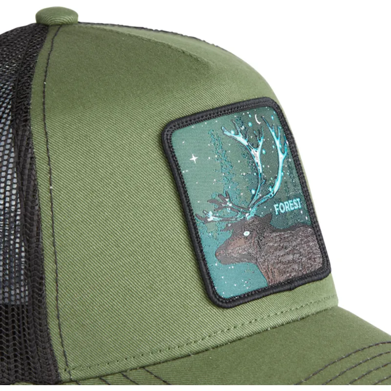 cap-zaoblena-green-snapback-deer-beasts-capslab