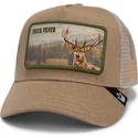 gorra-trucker-marron-ciervo-buck-fever-wild-heart-the-farm-de-goorin-bros