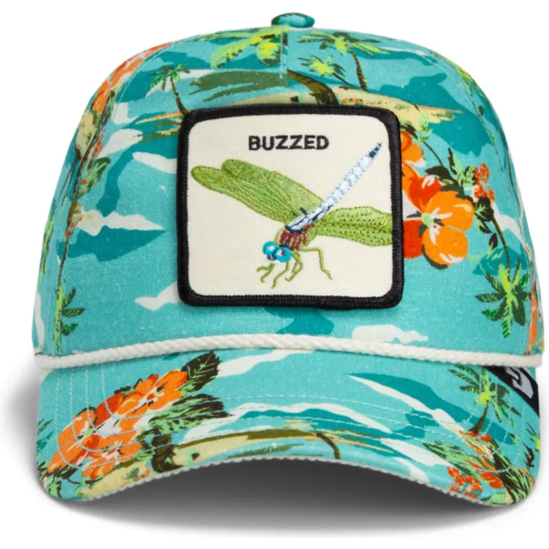 blaue-gebogene-snapback-kappe-libelle-buzzed-hapy-our-salty-rim-the-farm-von-goorin-bros