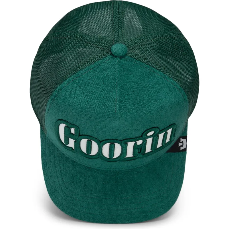 siltovky-zaoblena-kamionista-zelena-snapback-full-flavor-wordmark-french-terry-the-farm-de-goorin-bros