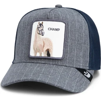 Goorin Bros. Horse Suited Champ Business Professional The Farm Navy Blue Trucker Hat