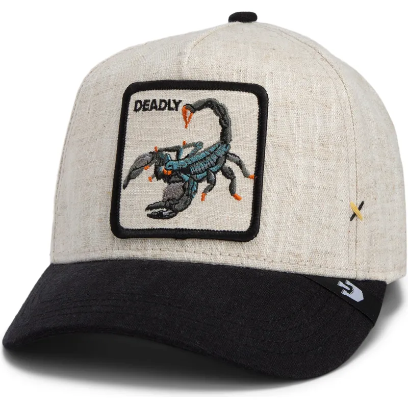 cap-zaoblena-beige-snapback-the-farm-de-goorin-bros