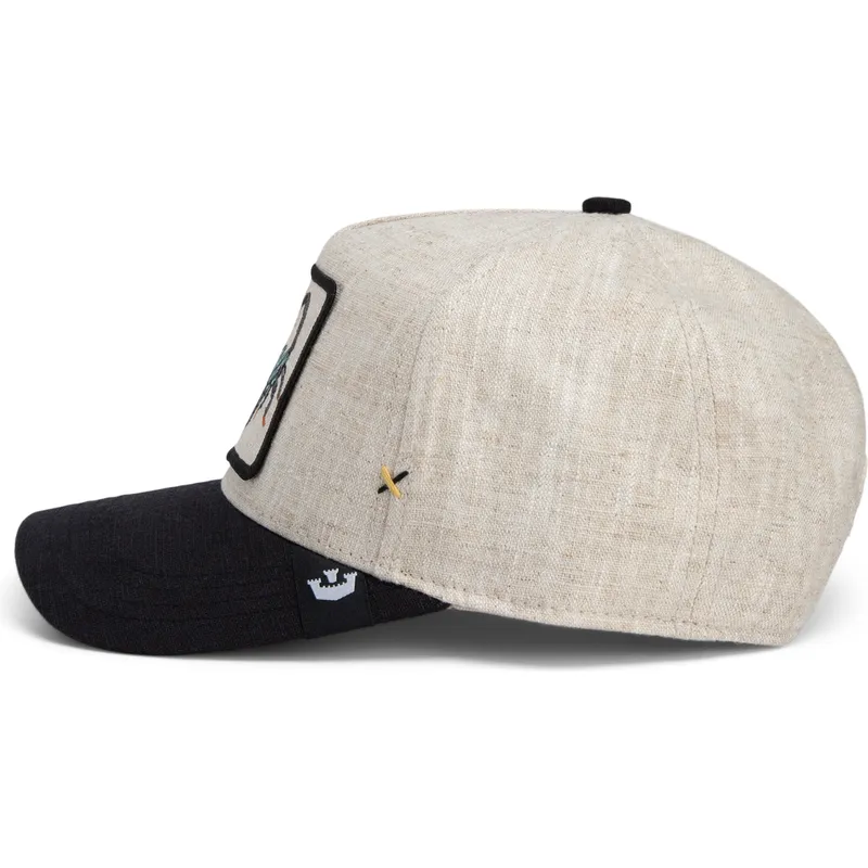 cap-zaoblena-beige-snapback-the-farm-de-goorin-bros