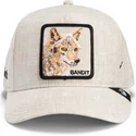 siltovky-zaoblena-bezova-snapback-bandit-coyote-cloth-rugged-comfort-the-farm-the-farm-de-goorin-bros