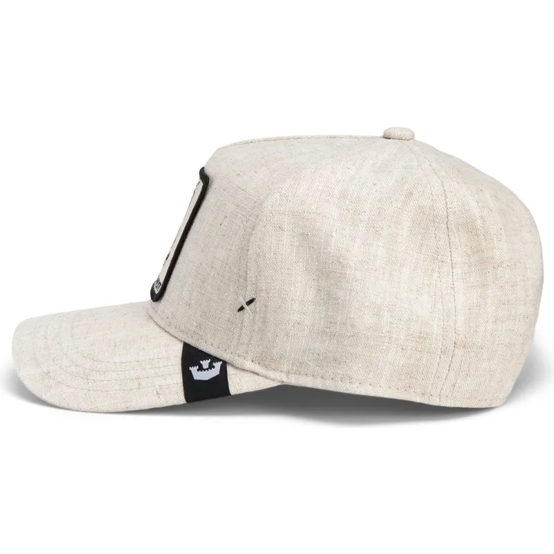 cap-zaoblena-beige-snapback-the-farm-de-goorin-bros