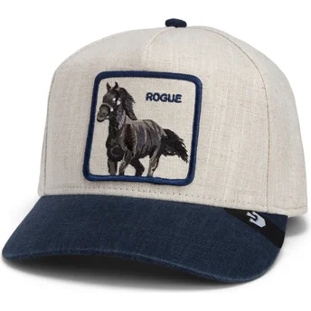 Cap zaoblená beige snapback The Farm de Goorin Bros.