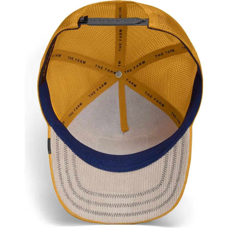 trucker-cap-gelb-ente-lucky-gotta-be-quicker-core-canvas-the-farm-von-goorin-bros