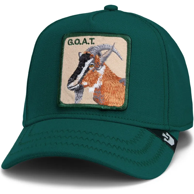 siltovka-zaoblena-zelena-snapback-goat-greatest-field-100-the-farm-goorin-bros