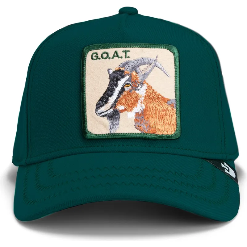 siltovka-zaoblena-zelena-snapback-goat-greatest-field-100-the-farm-goorin-bros
