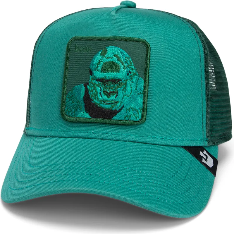 siltovka-zaoblena-zelena-snapback-boss-mirage-chroma-wave-the-farm-goorin-bros