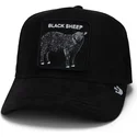 siltovka-zaoblena-cierna-snapback-the-suede-sheep-global-core-micro-suede-the-farm-goorin-bros