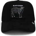 siltovka-zaoblena-cierna-snapback-the-suede-sheep-global-core-micro-suede-the-farm-goorin-bros