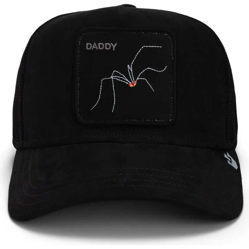 siltovka-zaoblena-cierna-snapback-daddy-the-suede-spider-global-core-micro-suede-the-farm-goorin-bros