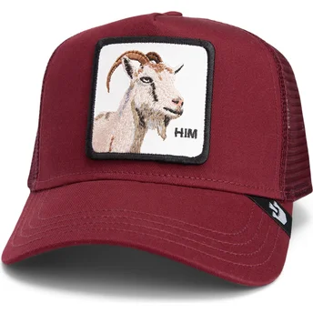 Gorra trucker roja cabra Himothy Core Combo The Farm de Goorin Bros.