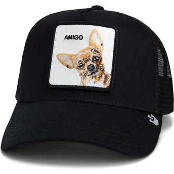 Cap zaoblená black snapback The Farm de Goorin Bros.