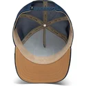 siltovka-zaoblena-tmavomodra-snapback-the-panther-global-core-denim-the-farm-goorin-bros