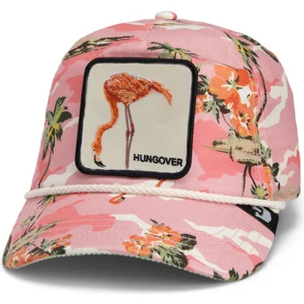 Cap zaoblená pink snapback The Farm de Goorin Bros.