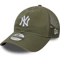 new-era-mlb-new-york-yankees-9twenty-colour-pack-grune-trucker-kappe