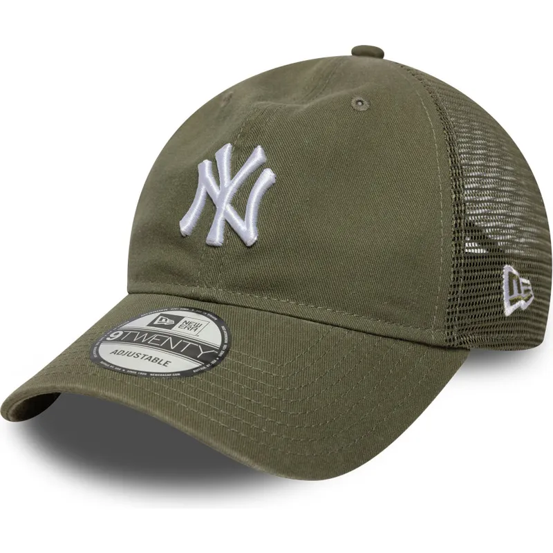 trucker-cap-grun-9twenty-colour-pack-von-new-york-yankees-mlb-von-new-era