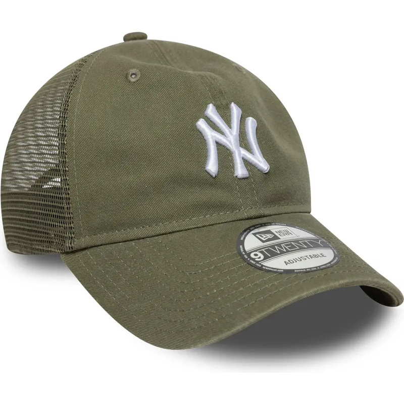 trucker-cap-grun-9twenty-colour-pack-von-new-york-yankees-mlb-von-new-era