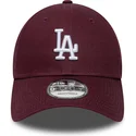 siltovka-zaoblena-cervena-nastavitelny-9forty-colour-pack-los-angeles-dodgers-mlb-new-era